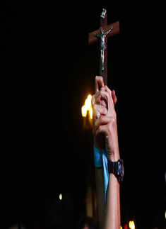 Anti-abortion activists hold rally in Argentina