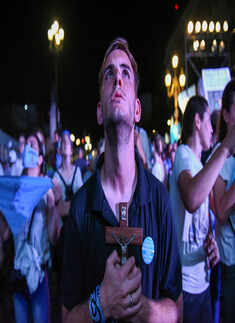 Anti-abortion activists hold rally in Argentina