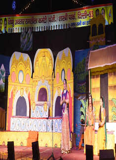 Covid took centre stage at this Ramlila
