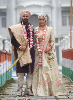 Inside pictures from Karan Veer Mehra and Nidhi Seth&rsquo;s wedding ceremonies