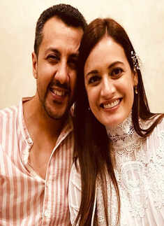 First pictures from Dia Mirza's wedding ceremony
