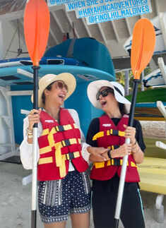 Picture-perfect moments from Shilpa Shetty and hubby Raj Kundra's Maldives vacation