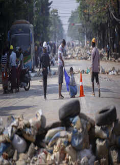 Three protesters killed in Myanmar