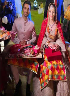 Mehreen Pirzada gets engaged to beau Bhavya Bishnoi in an intimate ceremony