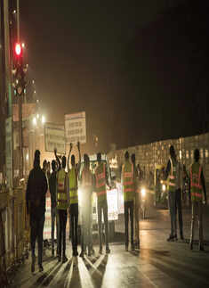 Awareness drive on usage of high beam headlights in Gurgaon