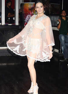 Rakhi and Tarak's fashion show