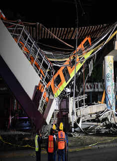 23 killed in Mexico City underground rail bridge collapse