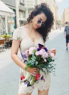 Kangana Ranaut loves being around flowers