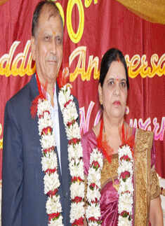 D N.G & Premlata Swarnkar 50th wedding anniv.
