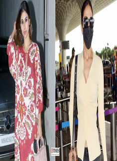 #ETimesSnapped: From Mouni Roy to Vaani Kapoor, paparazzi pictures of your favourite celebs