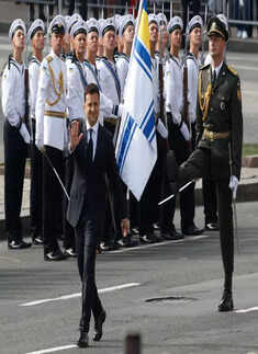 Spectacular pictures from Ukraine's Independence Day celebrations
