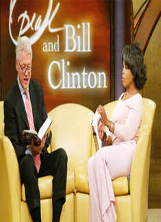 Stars on Oprah's last show