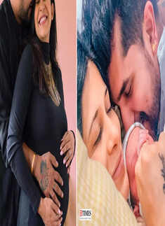 Kishwer Merchant and Suyassh Rai welcome the arrival of their baby boy with these adorable pictures