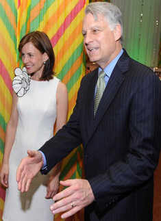 US ambassador's farewell reception