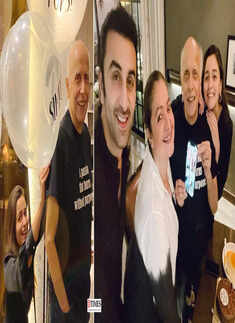 Lovely pictures of Alia Bhatt celebrating birthday of Mahesh Bhatt with beau Ranbir Kapoor are simply unmissable!