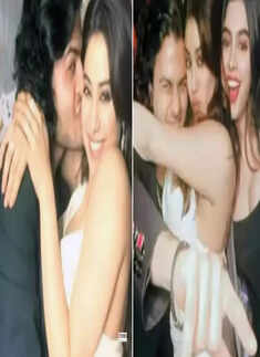 These kissing and hugging pictures of Janhvi Kapoor and rumoured ex Akshat Ranjan go viral