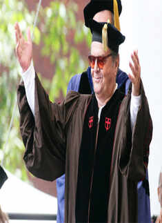 Nicholson receives honorary doctorate