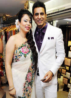 Bharat & Reshma's fashion studio launch