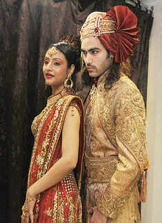 Bharat & Reshma's fashion studio launch