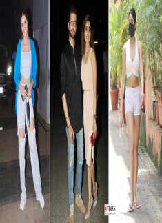 #ETimesSnapped: From Kriti Sanon to Janhvi Kapoor, paparazzi pictures of your favourite celebs