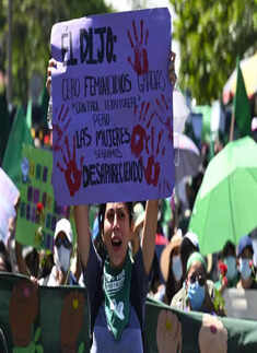 Thousands of women march for abortion rights in Latin America