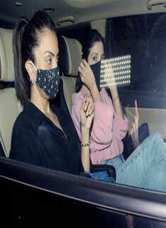 #ETimesSnapped: From Malaika Arora to Nikki Tamboli, paparazzi pictures of your favourite celebs