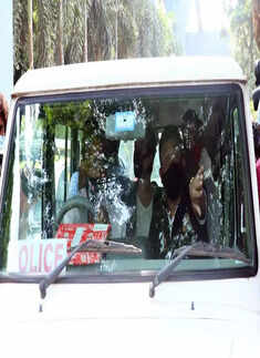 Drugs case: Pictures of Aryan Khan reaching Arthur Jail go viral amid bail plea hearing