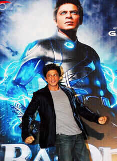 SRK promotes 'Ra.One' in Chandigarh