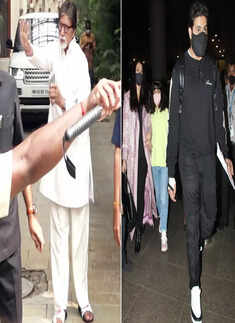 #ETimesSnapped: From Amitabh Bachchan to Abhishek-Aishwarya, paparazzi pictures of your favourite celebs