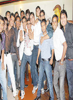 SRKNEC College's farewell party