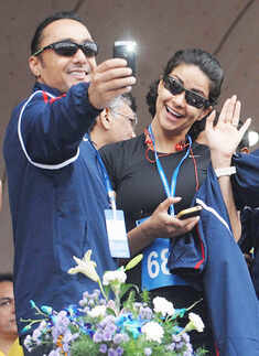 Stars at TCS World marathon