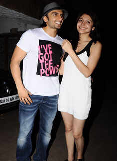 Ranveer spotted with Anushka