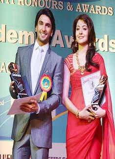 Ranveer at 'Dadasaheb Phalke Awards'