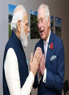 PM Narendra Modi meets Prince Charles