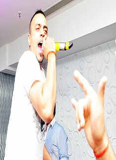 Juggy D  performs @ Timescity's party