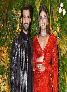 Alia Bhatt, Vaani Kapoor, Bhumi Pednekar, Raveena Tandon grace Anushka Ranjan and Aditya Seal's sangeet ceremony; pictures go viral