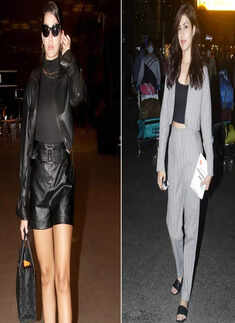 #ETimesSnapped: From Nora Fatehi to Rhea Chakraborty, paparazzi pictures of your favourite celebs