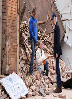US President Joe Biden visits tornado ravaged Kentucky