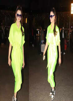 #ETimesSnapped: From Urvashi Rautela to Neha Sharma, paparazzi pictures of your favourite celebs