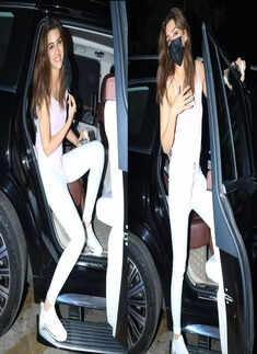 #ETimesSnapped: From Kriti Sanon to Pooja Hegde, paparazzi pictures of your favourite celebs