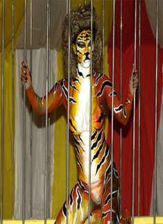 The art of Body Painting!