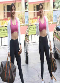 #ETimesSnapped: From Neha Sharma to Pooja Hegde, paparazzi pictures of your favourite celebs