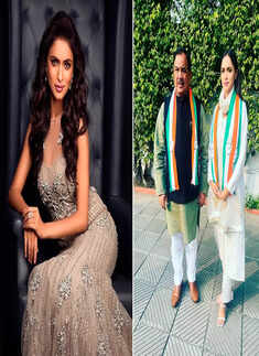 Former Miss India Anukriti Gusain joins the Congress party