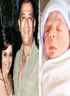 Mandira Bedi delivers baby boy