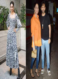 #ETimesSnapped: From Deepika Padukone to Rahul-Disha, paparazzi pictures of your favourite celebs