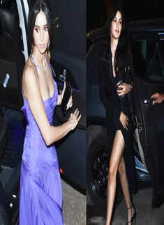 Farhan Akhtar-Shibani Dandekar&rsquo;s post wedding party: Latest pictures of new bride & BFF Rhea Chakraborty in stylish gowns