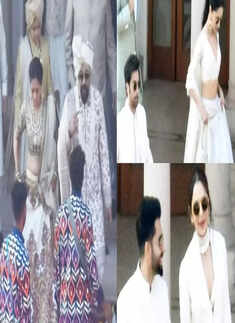 Dreamy pictures from Luv Ranjan and Alisha Vaid&rsquo;s fairytale Agra wedding