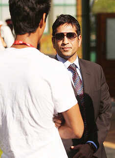 Sachin Tendulkar @ Wimbledon 2011