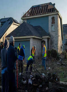 Tornadoes rip through north Texas; see pics