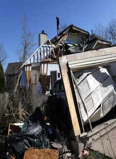 Tornadoes rip through north Texas; see pics